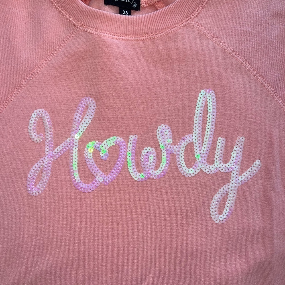 Howdy Sequin Crewneck - Picture 3 of 4